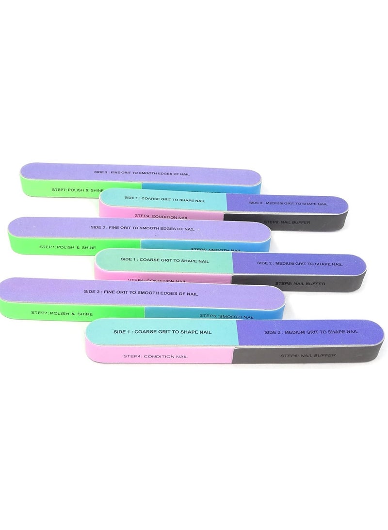 7-position nail file for nail art, trimming, and pedicures - Image 3